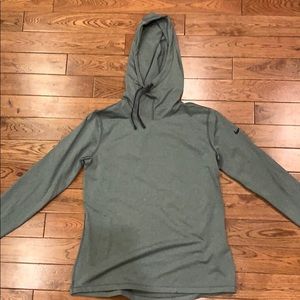 Gray Nike Pro Dri-Fit Sweatshirt